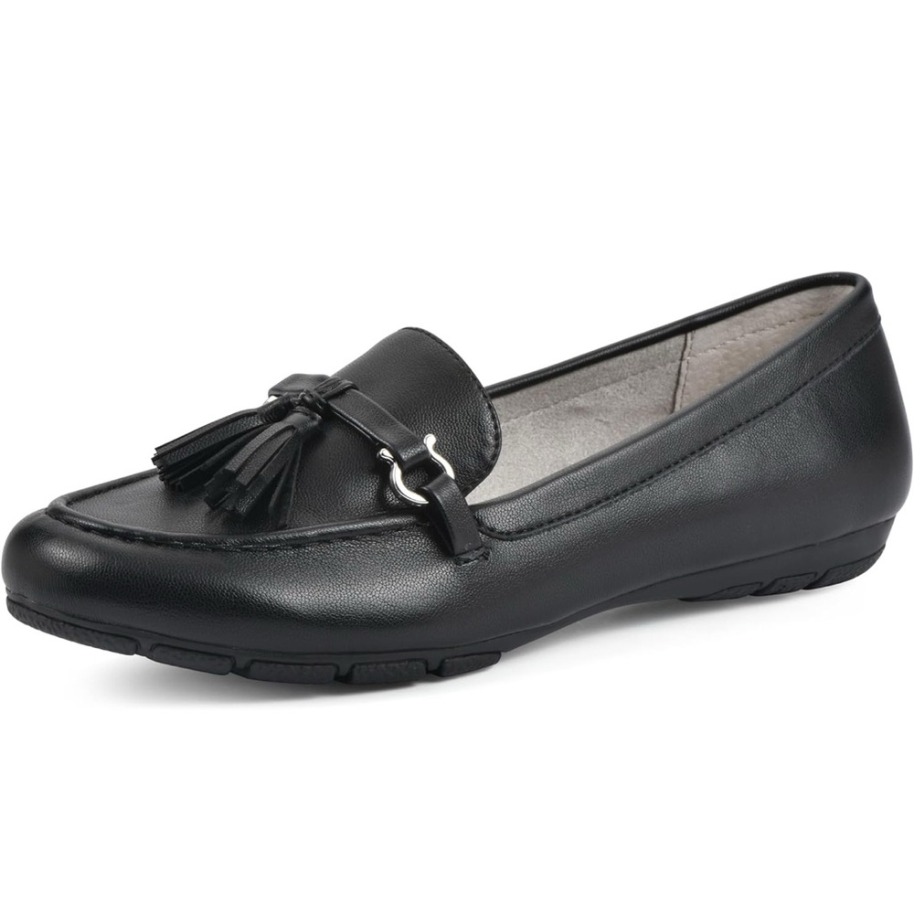 Cliffs by White Mountain Women's Gush Cushioned Driving Moccasin Loafer Flat 7W